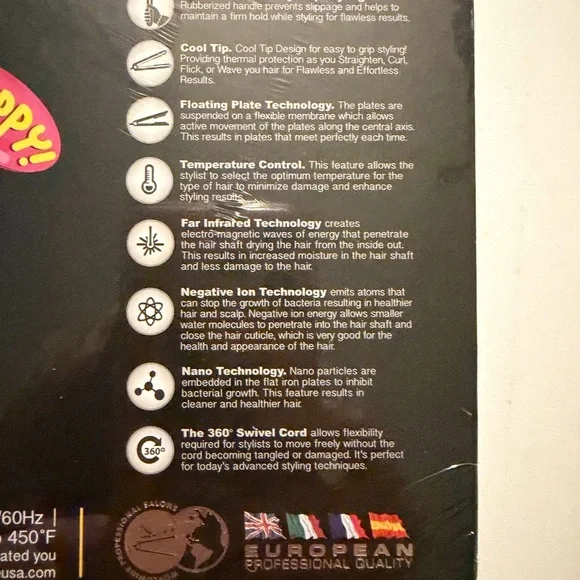 Royale Hair Straightener with Emoji Design - Picture 5 of 9